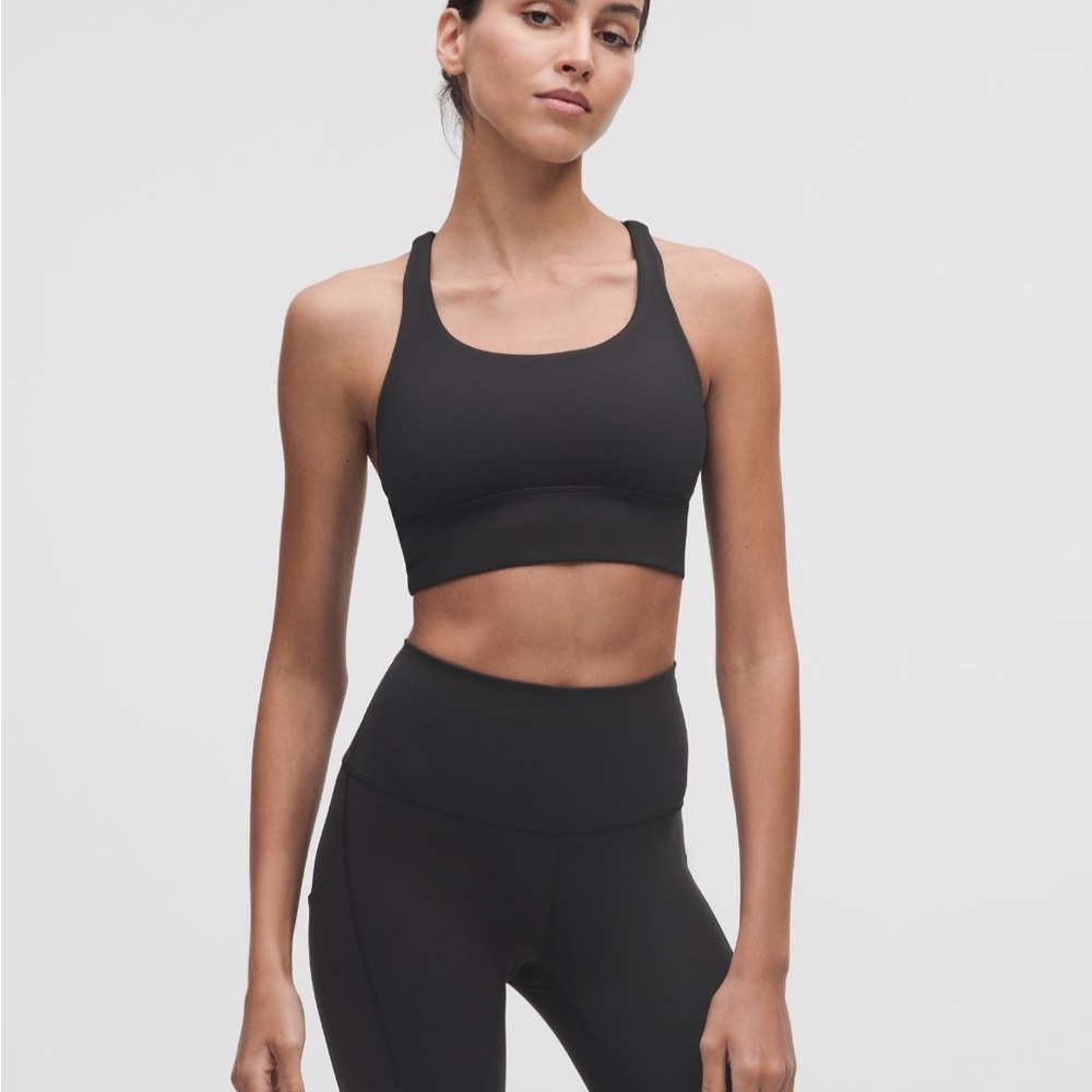 Black Women's Sports Bra